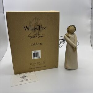 Willow Tree CELEBRATE Angel Figurine Joyful Anticipation 2003 Susan Lordi 26108